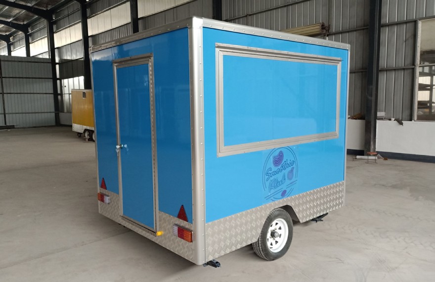 8ft portable kitchen trailer